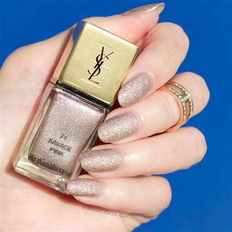 ysl night escape nail polish swatches|YSL Peace Green & Love Pink La Laque Couture Review, .